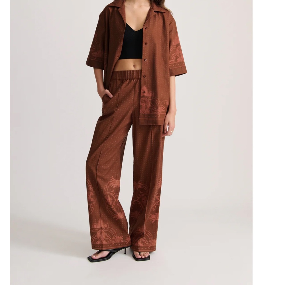 Brown Women's top